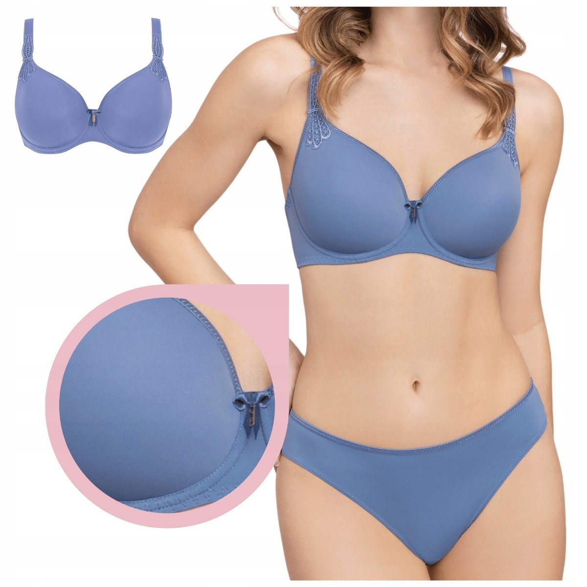 Biustonosz Corin Virginia 17871 blue-jeans - 80E