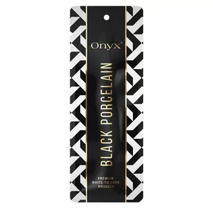 Onyx, Black Porcelain, balsam brązujący, 15 ml - Balsamy i kremy do opalania - miniaturka - grafika 1