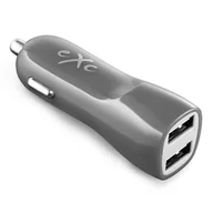 Ładowarki samochodowe - eXc mobile Ładowarka samochodowa SHINE 2xUSB 3.1A AKE0UBLC0080 - miniaturka - grafika 1