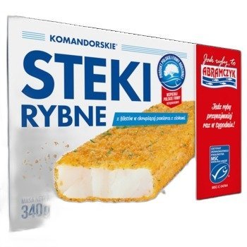 Abramczyk Komandorskie steki rybne 340 g
