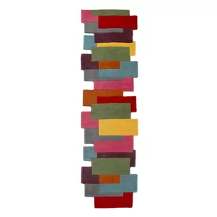 Chodnik wełniany Flair Rugs Collage, 66x300 cm - Dywany - miniaturka - grafika 1