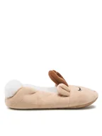 Buty dla chłopców - Action Boy Kapcie AGK22713 Beżowy - miniaturka - grafika 1
