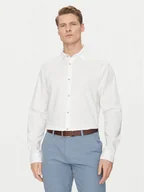 Koszule męskie - Jack&Jones Koszula Pierre 12270085 Biały Relaxed Fit - miniaturka - grafika 1