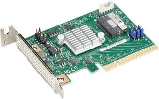 Kontroler SuperMicro AOC-SLG4-2E4T adapter Wewnętrzny M.2 AOC-SLG4-2E4T-O