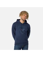 Bluzy męskie - Bluza z kapturem męska Rossignol LOGO SWEAT HOOD FL granatowy S - miniaturka - grafika 1