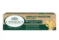 Pasty do zębów - L'Angelica L'Angelica Pełna Ochrona z Imbirem naturalna pasta do zębów bez fluoru 75 ml - miniaturka - grafika 1
