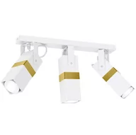 Lampy sufitowe - Milagro MLP6274 VIDAR WHITE/GOLD 3xGU10 - miniaturka - grafika 1