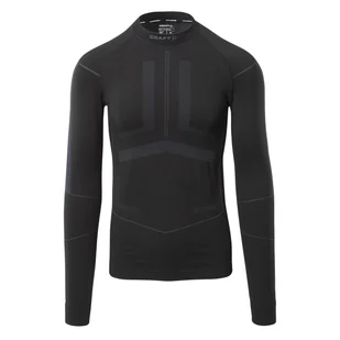 Męska Bluzka termoaktywna CRAFT ACTIVE INTENSITY CN LS M 1907933-999995 – Czarny - Koszulki sportowe męskie - miniaturka - grafika 1