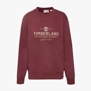 TIMBERLAND BLUZA TFO WORK GRAPHIC BRUSHBACK CREW NECK - Timberland - Bluzy męskie - miniaturka - grafika 1