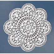 Obrusy i serwetki - Serwetka żakardowa okrągła 35 x 35 - miniaturka - grafika 1