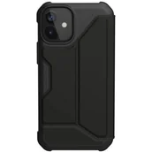 Etui i futerały do telefonów - Gear Urban Armor Etui Urban Armor Metropolis LTHR iPhone 12 Mini, czarne 812451036565 - miniaturka - grafika 1