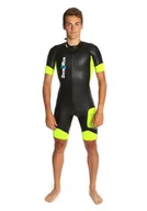 Pianki do pływania - Dare2Tri Dare2Tri Swim&Run Go Pianka pływacka Mężczyźni, black/yellow LT 2020 Kombinezony i pianki 17040-b-LT - miniaturka - grafika 1