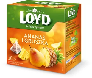 Loyd Tea Herbata Ananas i Gruszka 20x2g - Herbata - miniaturka - grafika 1