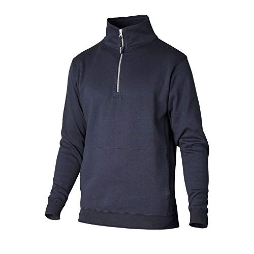Top Swede 0102-02-03 model 0102 Zip bluza z kapturem, granatowa, rozmiar XS