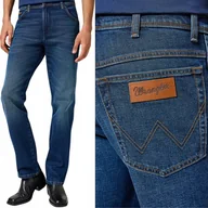 Spodnie męskie - Wrangler TEXAS Black Hole KLASYCZNE SPODNIE JEANSOWE CIEMNY DżINS W38 L34 - miniaturka - grafika 1