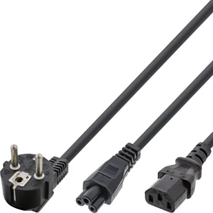 Kabel zasilający MicroConnect Power Splitter cable, schuko - Kable - miniaturka - grafika 1