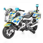 Pojazdy elektryczne dla dzieci - Hecht BMW R1200RT Policyjny dziecięcy motocykl na baterie - miniaturka - grafika 1