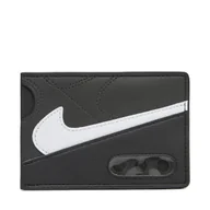 Etui na dokumenty i karty - Etui na karty kredytowe Nike Air Max 90 Card Wallet NI-N.100.9740 Czarny - miniaturka - grafika 1