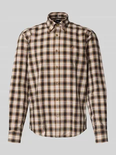 Koszula casualowa o kroju regular fit z czystej bawełny model ‘LIAM’ - Koszule męskie - miniaturka - grafika 1