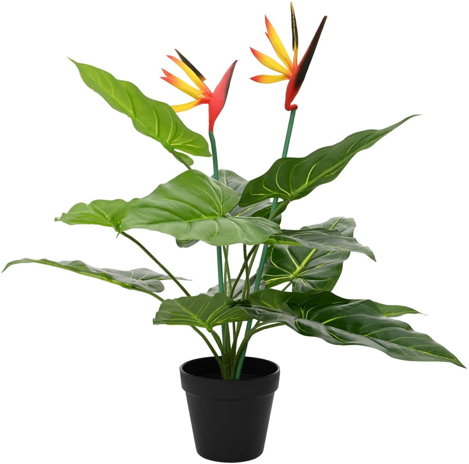 vidaXL vidaXL Sztuczna roślina Strelitzia zielony 65 x 13 x 55 cm