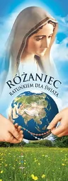 Baner na Różaniec "Różaniec ratunkiem dla.." 75x200cm - Ikony i obrazy sakralne - miniaturka - grafika 1