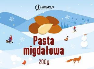 K2024 - Pasta migdałowa 200g - Kisiel - miniaturka - grafika 1