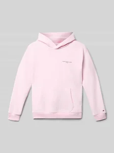 Bluza z kapturem i detalami z logo - Swetry dla chłopców - miniaturka - grafika 1