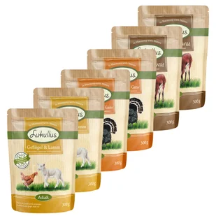 Lukullus Megapakiet mieszany Natural w saszetkach 48 x 300 g Pakiet Bezzbożowy | 5% na pierwsze zamówienie | - Mokra karma dla psów - miniaturka - grafika 2