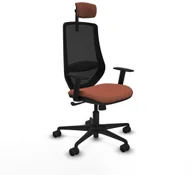 Fotele i krzesła biurowe - Krzesło Biurowe Piqueras y Crespo D036N2W Brązowy Czarny - miniaturka - grafika 1