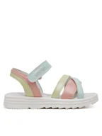 Buty dla dziewczynek - Primigi Sandały 7917600 S Kolorowy - miniaturka - grafika 1