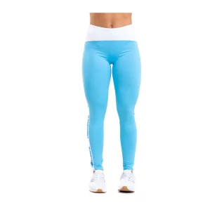 Legginsy damskie LABELLAMAFIA LEGGING ACQUA BLUE - Legginsy - miniaturka - grafika 1