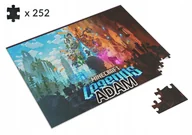 Puzzle - PUZZLE MINECRAFT 252 EL. A3 +IMIĘ WZORY! - miniaturka - grafika 1