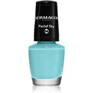Lakiery do paznokci - Dermacol Mini Pastel Lakier do paznokci 5 ml Odcień 06 Pastel Sky - miniaturka - grafika 1