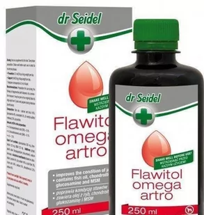 Dr Seidla Flawitol Omega Artro dla Psów 250ml - Suplementy i witaminy dla psów - miniaturka - grafika 2