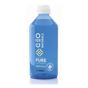 Geonaturals SILICA PURE Woda Krzemowa 100 mg (500 ml) GeoSilica Geonaturals geo-002 - Witaminy i minerały - miniaturka - grafika 1