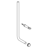 Pisuary - GROHE 37107000 Flush Pipe - miniaturka - grafika 1
