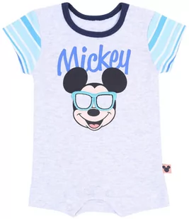 Szare body/rampers Myszka Mickey DISNEY 9-12 m 80 cm - Rampersy - miniaturka - grafika 1