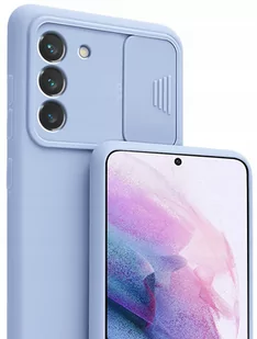 Etui SILICONE CamShield Szkło do Samsung S22+ Plus - Etui i futerały do telefonów - miniaturka - grafika 1