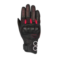Rękawice motocyklowe - Rękawice MC Bering Pitts Damskie Czarny/CzerwonyL - miniaturka - grafika 1