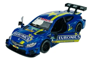 MSZ MERCEDES-AMG C 63 DTM NIEBIESKI 1:43 - Samochody i pojazdy dla dzieci - miniaturka - grafika 1