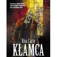 Powieści - Sine Qua Non Kłamca Viva l'arte Jakub Ćwiek - miniaturka - grafika 1