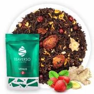 Herbata - Herbata czerwona z porzeczką, truskawką Venus 50 g - miniaturka - grafika 1