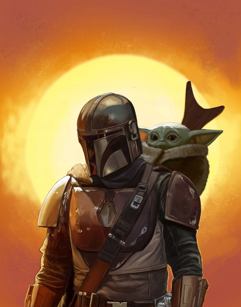 PODKŁADKA POD MYSZ Nadruk 22x18 cm STAR WARS Mandalorian Baby Yoda Prezent