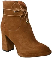 Botki damskie - Botki Karino 4882-005 Rudy Welur Skórzane - KARINO - miniaturka - grafika 1