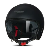 Kaski motocyklowe - Kask Otwarty Nolan N21 Matowy CzarnyL - miniaturka - grafika 1