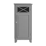 Szafki łazienkowe - Teamson Home Szafka Podłogowa do Łazienki Dawson z Jednymi Drzwiami Szara EHF-6834G - miniaturka - grafika 1