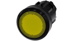 Siemens Przycisk podświetlany 22mm okrągły tworzywo żółty płaski bez samopowrotu odbl przez wciśnięcie 3SU1001-0AA30-0AA0 3SU1001-0AA30-0AA0 - Inne akcesoria elektryczne - miniaturka - grafika 1