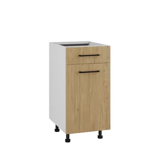 Bari Szafka Dolna D1S-40 Modern Dąb Kamienny - Meble kuchenne - miniaturka - grafika 1