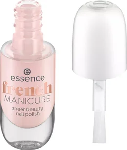 Essence French Manicure lakier do paznokci #01-brzoskwinia Please 8 ml - Lakiery do paznokci Essence French Manicure lakier do paznokci #01-brzoskwinia Please 8 ml - Lakiery do paznokci - miniaturka - grafika 1