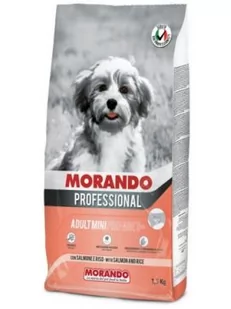 MORANDO Dla Psa Seniora 8+ Małych Ras Łosoś i Ryż 1,5 kg - Sucha karma dla psów - miniaturka - grafika 1